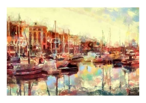 Torquay Harbourside | Photographic Fine Art Print by Charles David
