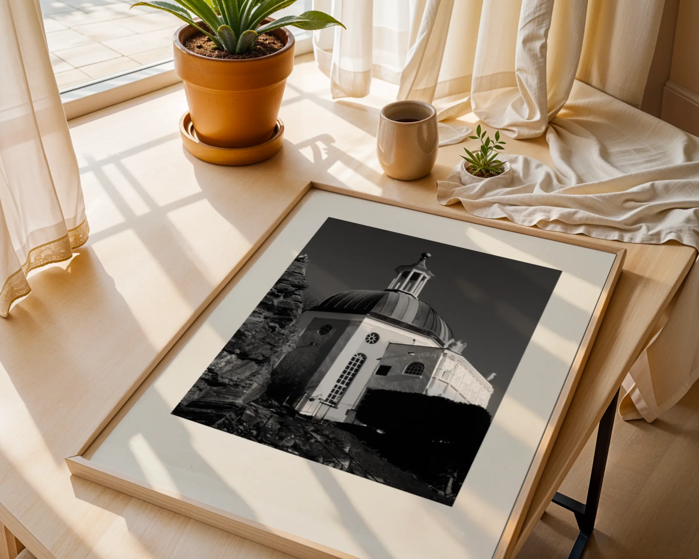 Fine art print of Port Merrion, Wales