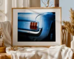 1967 Ford Mustang Rear Light Cluster Fine Art Classic Car Wall Print digitally painted by Charles David | The Creative Camera
