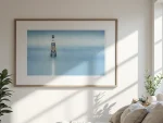 Cardinal Mark Blue Hour is a stunning minimalist limited edition print from Alexander Hamer