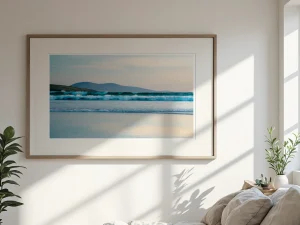 A peaceful Hebridean sunset over Luskentyre Beach by Alex Hamer