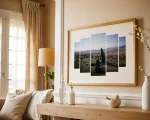 Scorehill Stone Circle stands quietly on the high moor, a weathered ring shaped by time, ritual, and the relentless Dartmoor elements. A print by artist Charles David