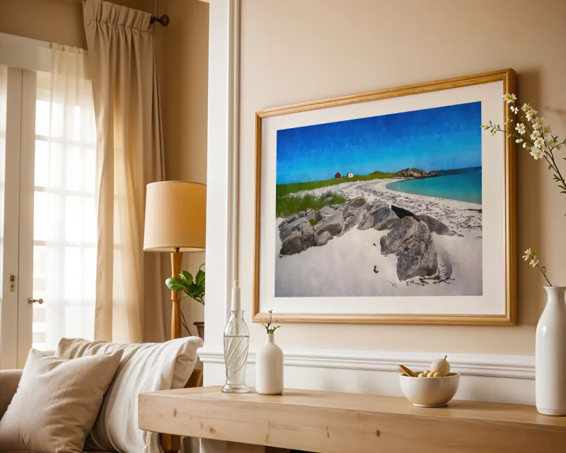 A beautiful and enigmatic portrait called Norwegian Sands bu Alex Hamer