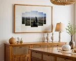 Scorehill Stone Circle stands quietly on the high moor, a weathered ring shaped by time, ritual, and the relentless Dartmoor elements. A print by artist Charles David