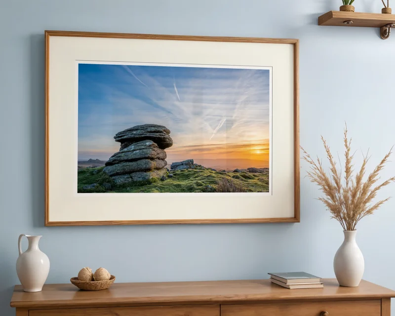 Ripon Tor Dawn on Dartmoor by Alex Hamer