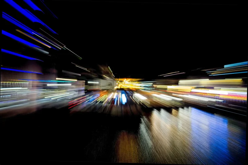 Harbour Light Burst Variation, an Intentional Camara Movement image by Charles David