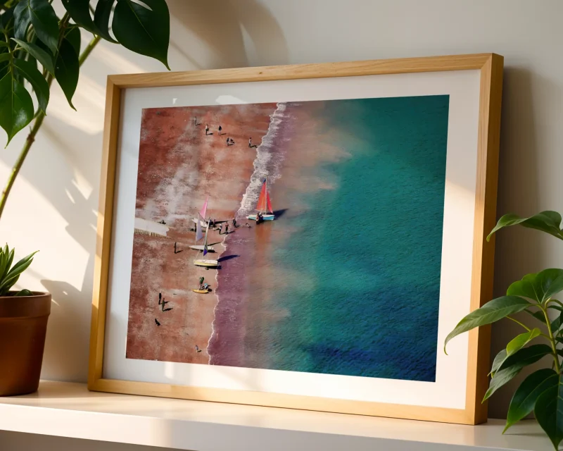 A photograph of Oddicombe Beach in Devon by Charles David