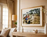 Senegal Safari is an impressionist painting created from an original photograph by Charles David