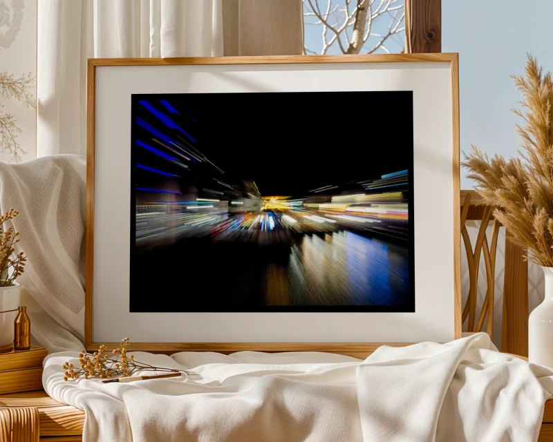Harbour Light Burst Variation, an Intentional Camara Movement image by Charles David