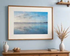 Woolacombe Beach - a digital painting from an original photograph by Alex Hamer