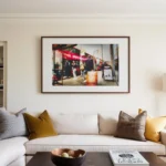 This impressionist digital painting of Urban City Life – Dalston, London captures the raw pulse of the capital. A print by Charles David