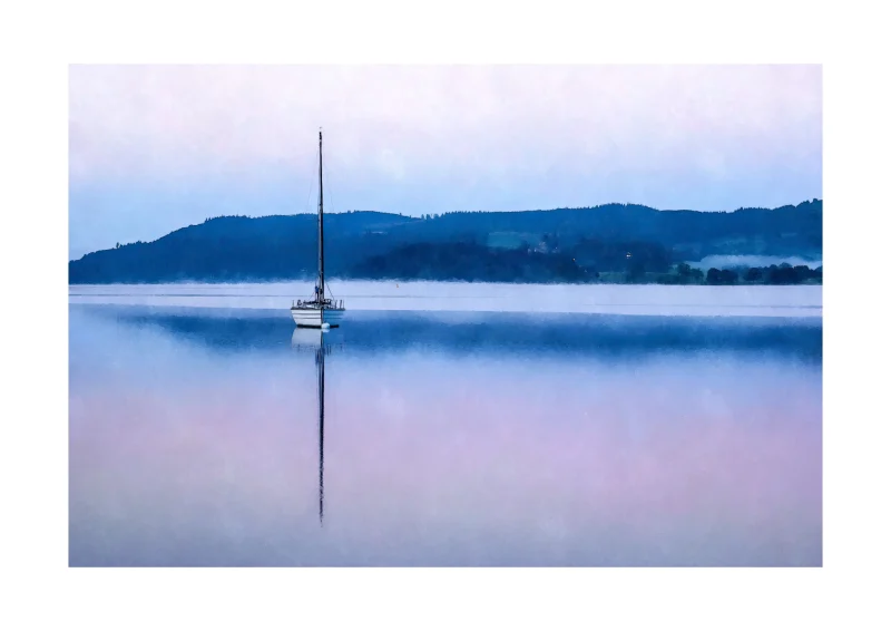 Windermere Dawn II is a limited edition fine art print created by Alex Hamer