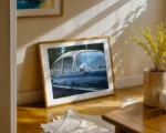 The Vauxhall Cresta PA Series captured and painted as a fine art print by Charles David