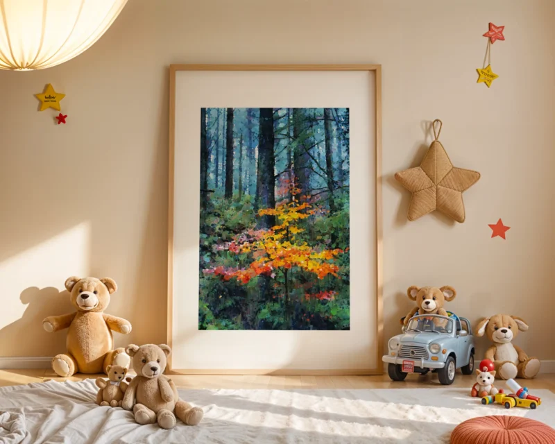 Life Springs Eternal is a fine art print capturing a young sapling in Haldon Forest Devon. A serene, atmospheric artwork from artist Charles David and The Creative Camera.
