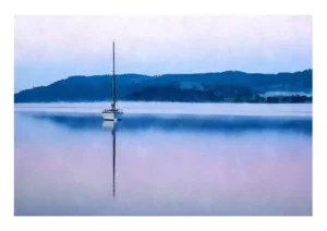 Windermere Dawn II is a limited edition fine art print created by Alex Hamer
