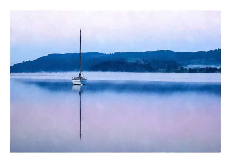 Windermere Dawn II is a limited edition fine art print created by Alex Hamer