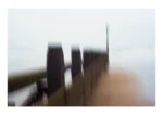 Groynes through the lens is an abstract ICM photography of Dawlish Warren by Charles David | The Creative Camera