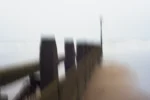 Groynes through the lens is an abstract ICM photograph of Dawlish Warren by Charles David | The Creative Camera