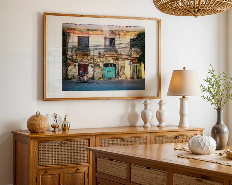 Echoes of Vigan City - A Contemporary Urban Fine Art Wall Print by Charles David | The Creative Camera