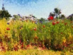 Spring Wildflowers is a Contemporary Nature & Tranquillity Wall Print by digital artist Charles David | The Creative Camera