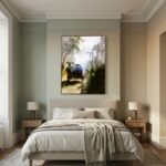 Riding Into The Smoke | Contemporary Urban Canvas Wall Art by Charles David | The Creative Camera