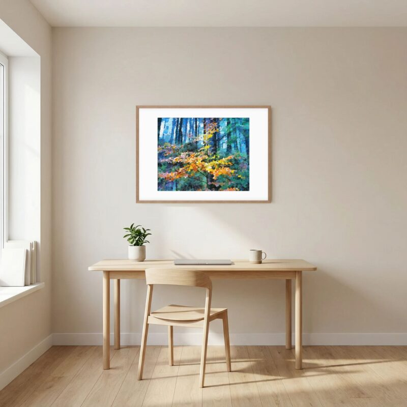 Searching For Sunlight Framed Fine Art Wall Print