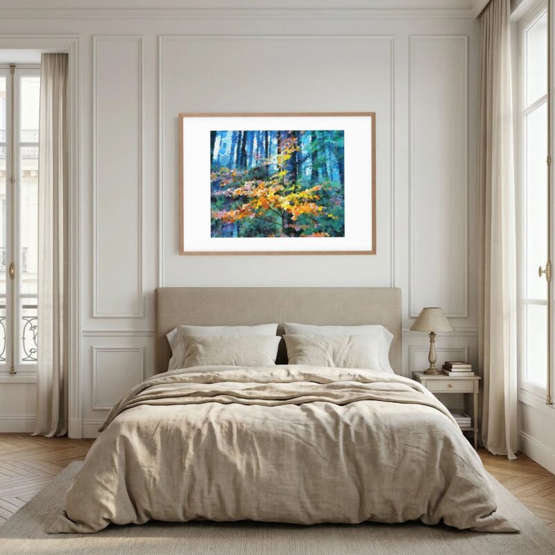 Searching For Sunlight Framed Fine Art Wall Print