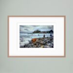 Criccieth Castle from the Beach | A Contemporary Fine Art Wall Print