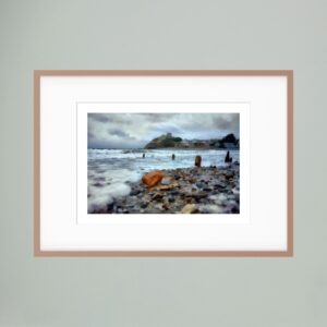 Criccieth Castle from the Beach | A Contemporary Fine Art Wall Print