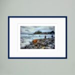 Criccieth Castle from the Beach | A Contemporary Fine Art Wall Print by Charles David | The Creative Camera