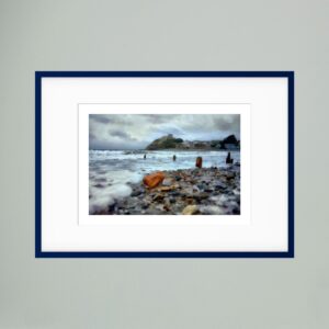 Criccieth Castle from the Beach | A Contemporary Fine Art Wall Print by Charles David | The Creative Camera