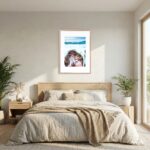 Windermere Dawn | Lake Windermere Fine Art Print, Oak Nature frame, White mat Windermere Dawn | Lake Windermere Fine Art Print, Oak Nature frame, White mat