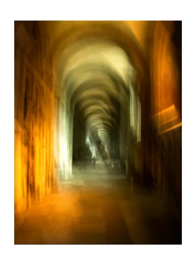 Norwich Cathedral Colour Splash is a fine art print by Charles David created using Intentional Camara Movement